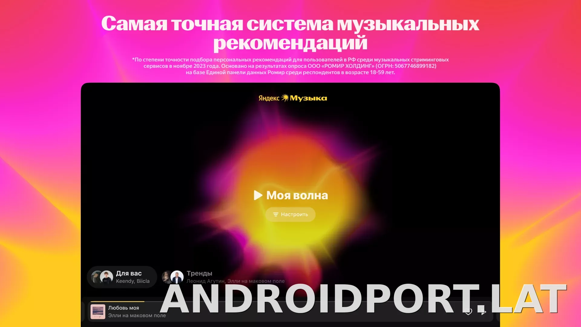 Яндекс Музыка скриншот 1
